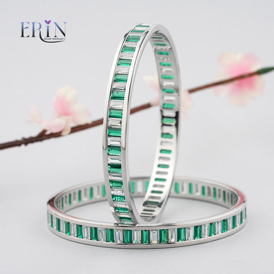 Erin 925 Silver Bangles For Her