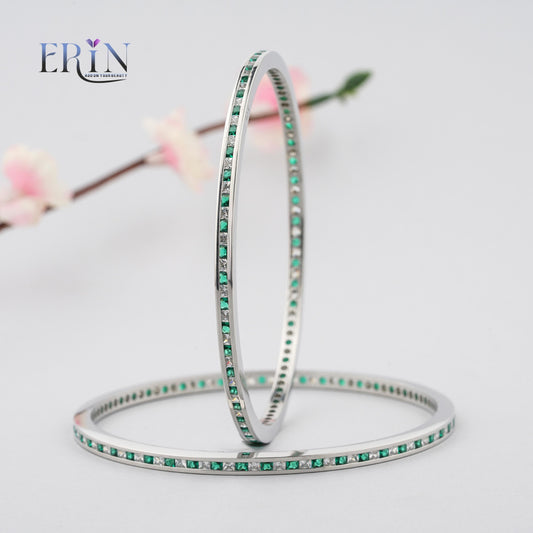 Erin 925 Silver Bangles For Her