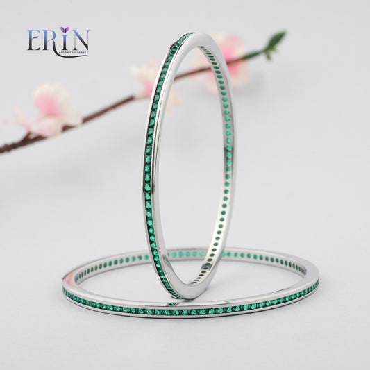 Erin 925 Silver Bangles For Her