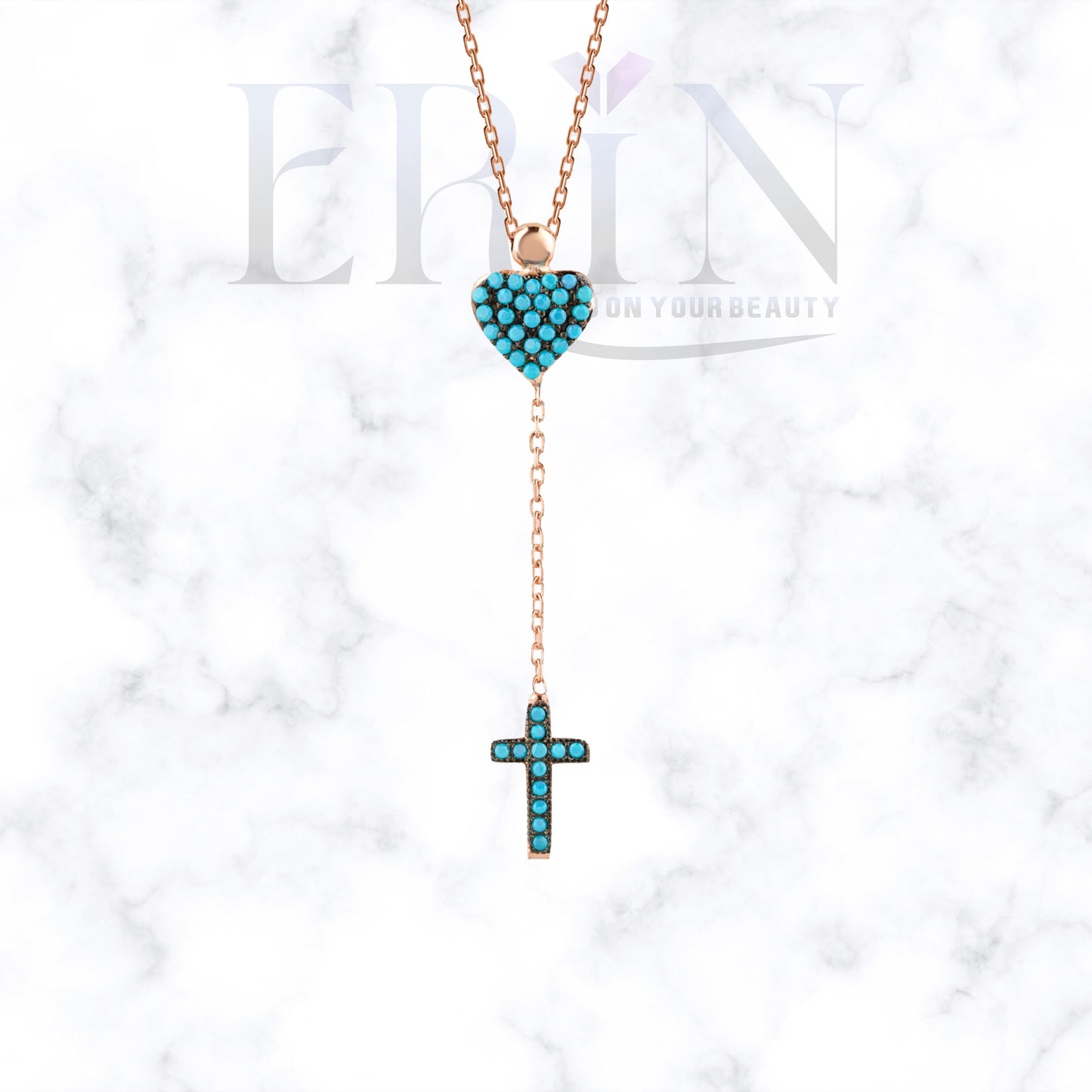 Cross Pendant 925 Sterling Silver Necklace