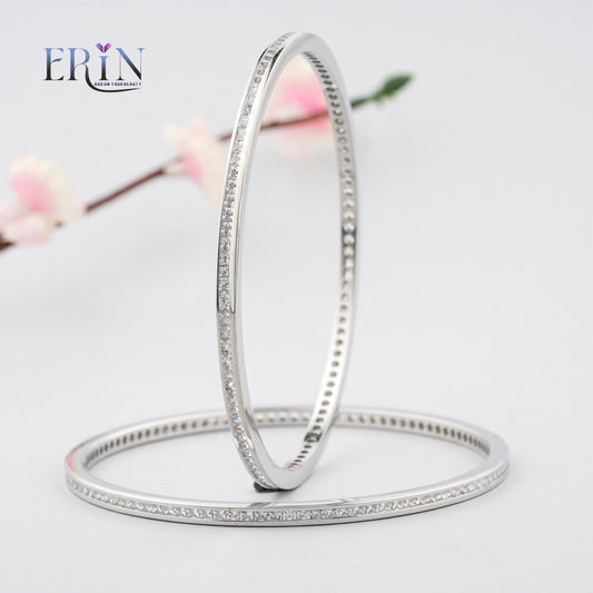 Erin 925 Silver Bangles For Her