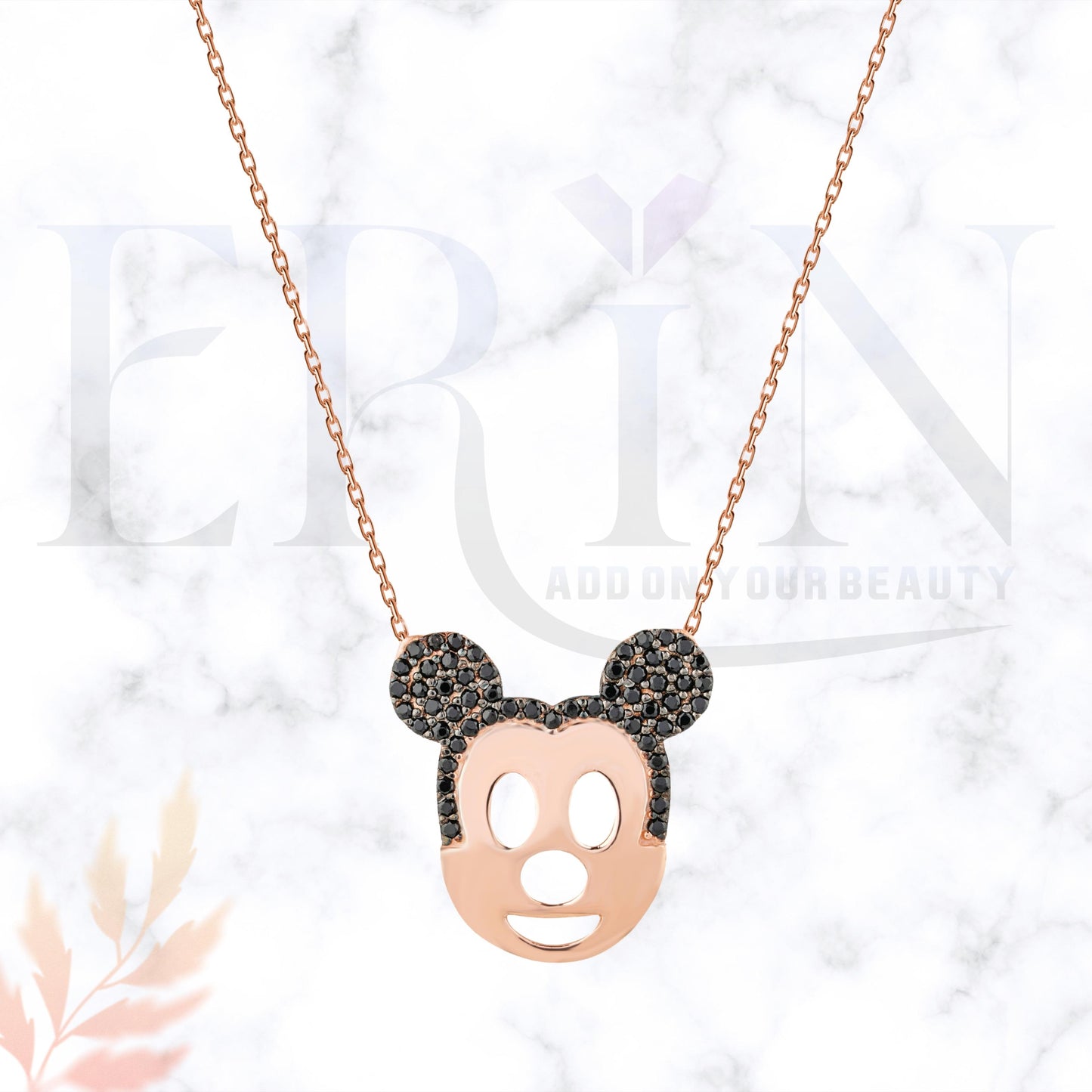 Disney Pendant 925 Sterling Silver Necklace