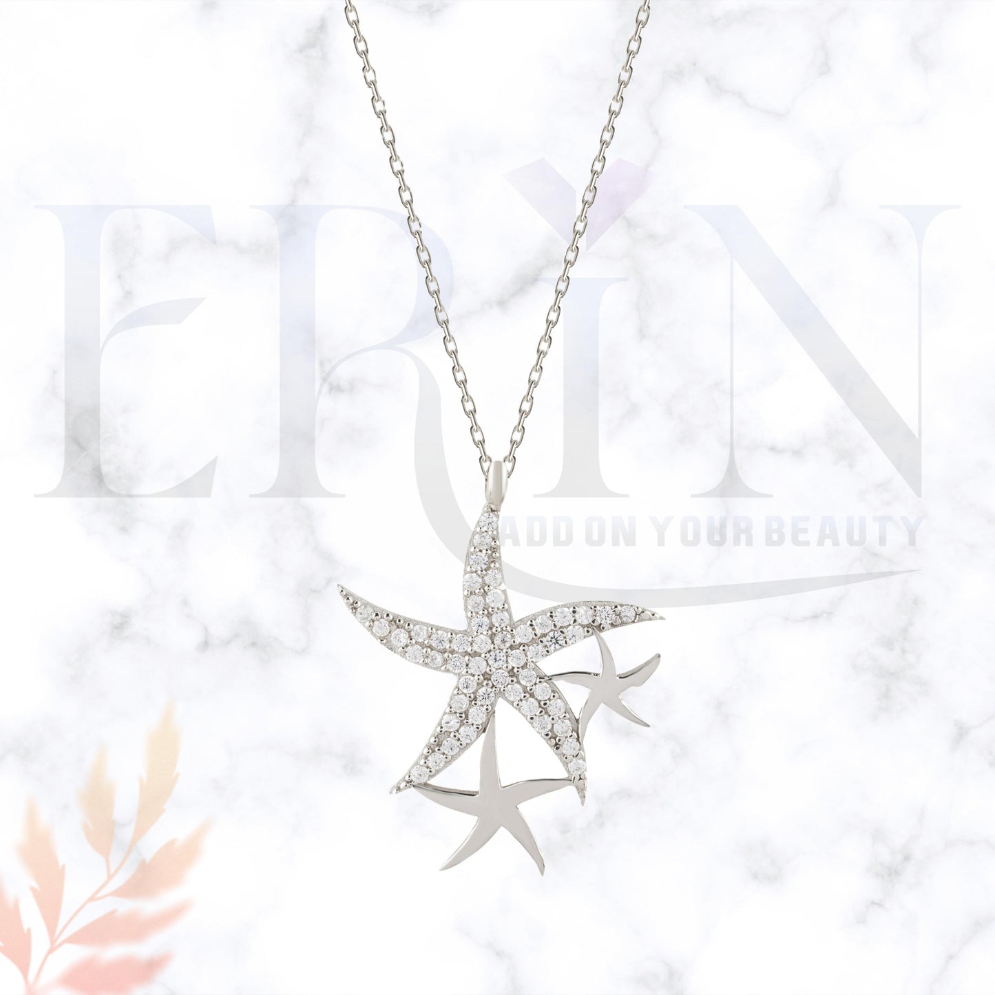 Shining Star Pendant 925 Sterling Silver Necklace